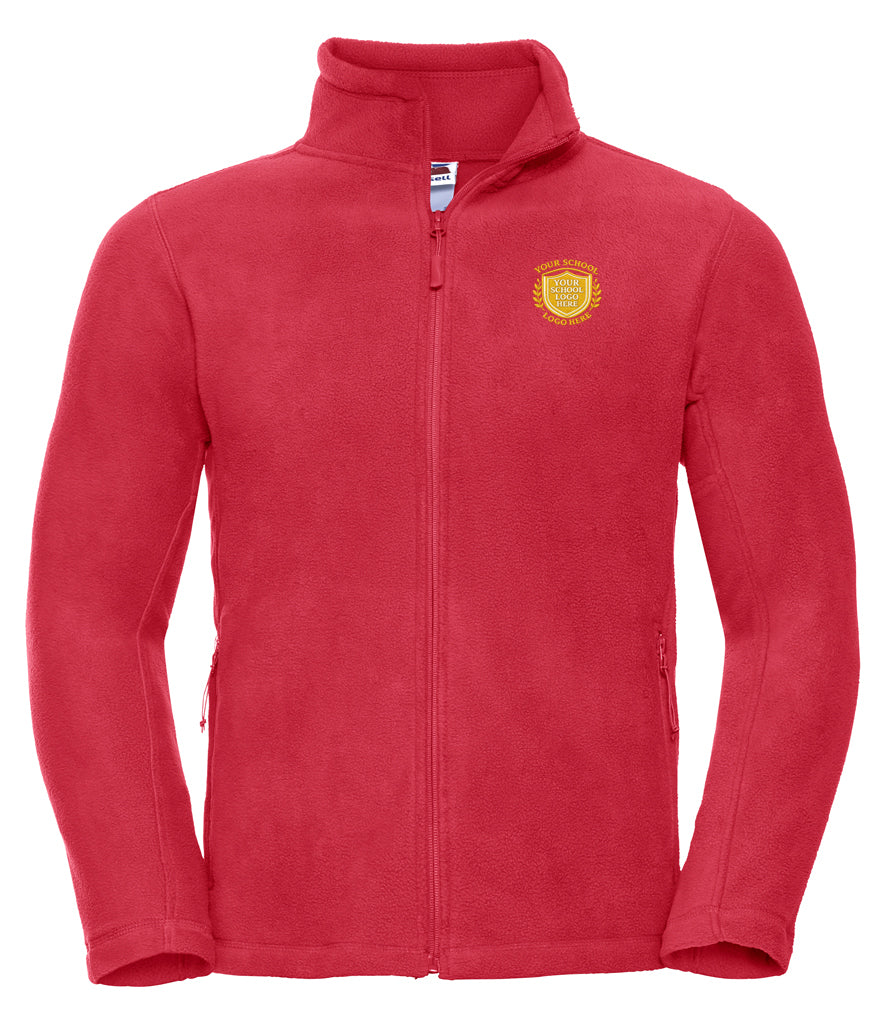 Classic Red Adult Fleece - Left Chest Embroidered