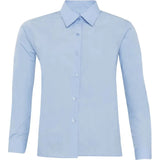 Light Blue Long Sleeve Blouse
