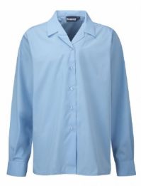 Girls Twin Pack Revere Long Sleeve Blouse