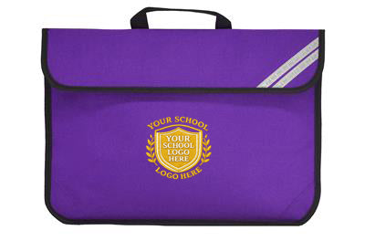 Purple Explorer Book Bag - Bag Decoration