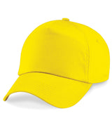 Gold Children's Baseball Cap - Centre Front Print
