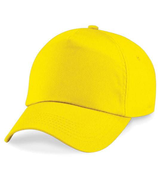 Gold Children's Baseball Cap - Centre Front Print