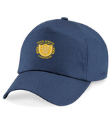 Navy Children's Baseball Cap - Centre Front Print
