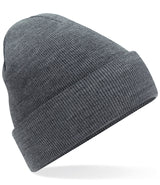 Grey Knitted Hat - Centre Front Print
