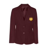 Maroon Girls' Blazer - Left Chest Embroidered
