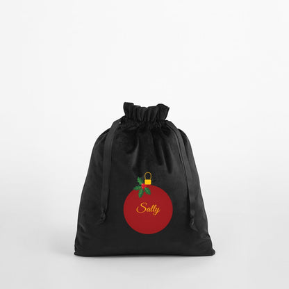 Black Velvet Gift Bags