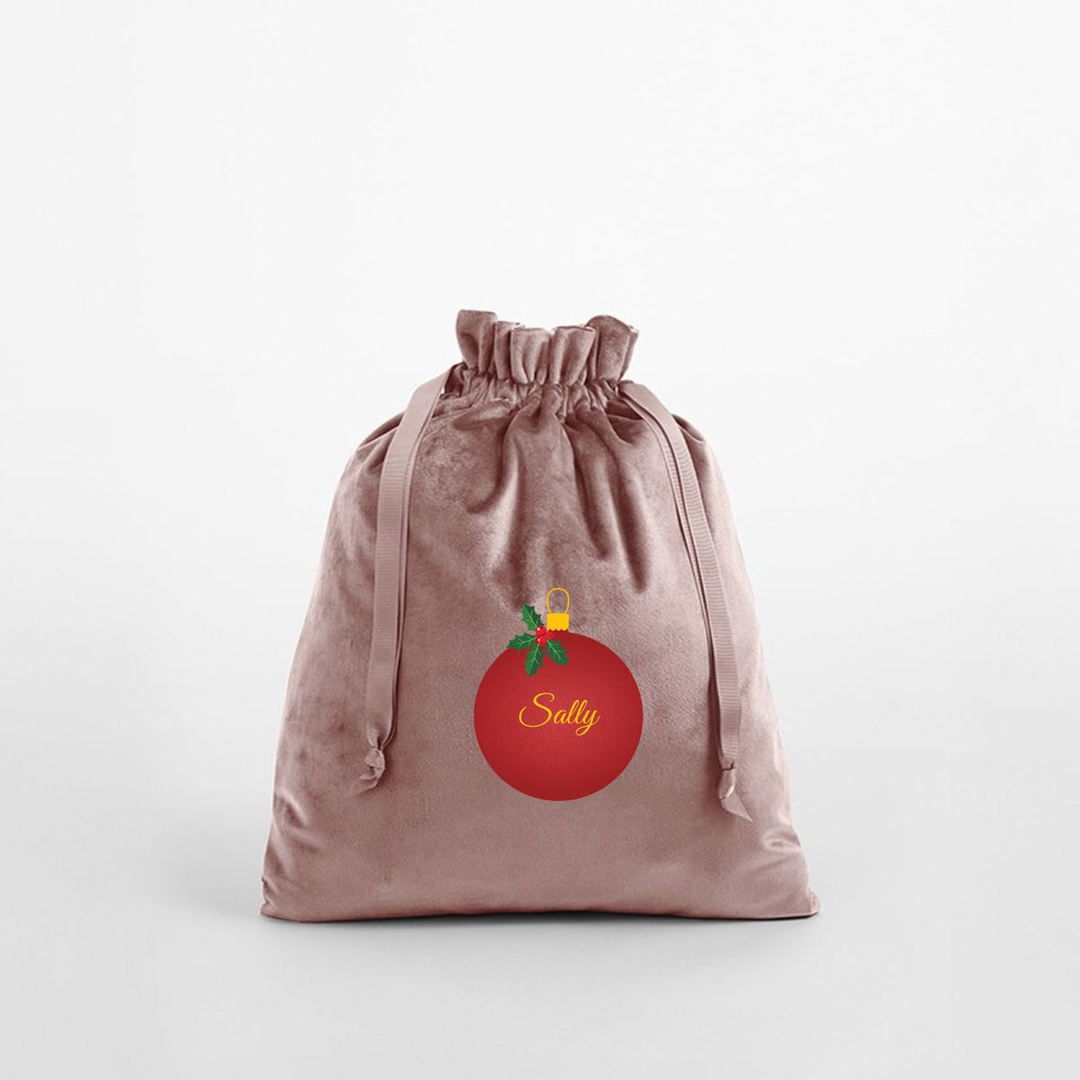 Pink Velvet Gift Bags
