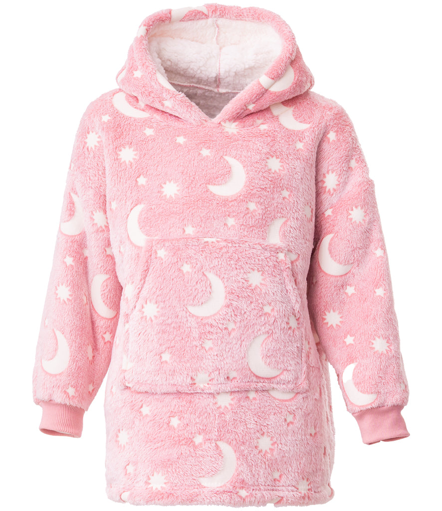 Oversized Children's Hooded Blanket