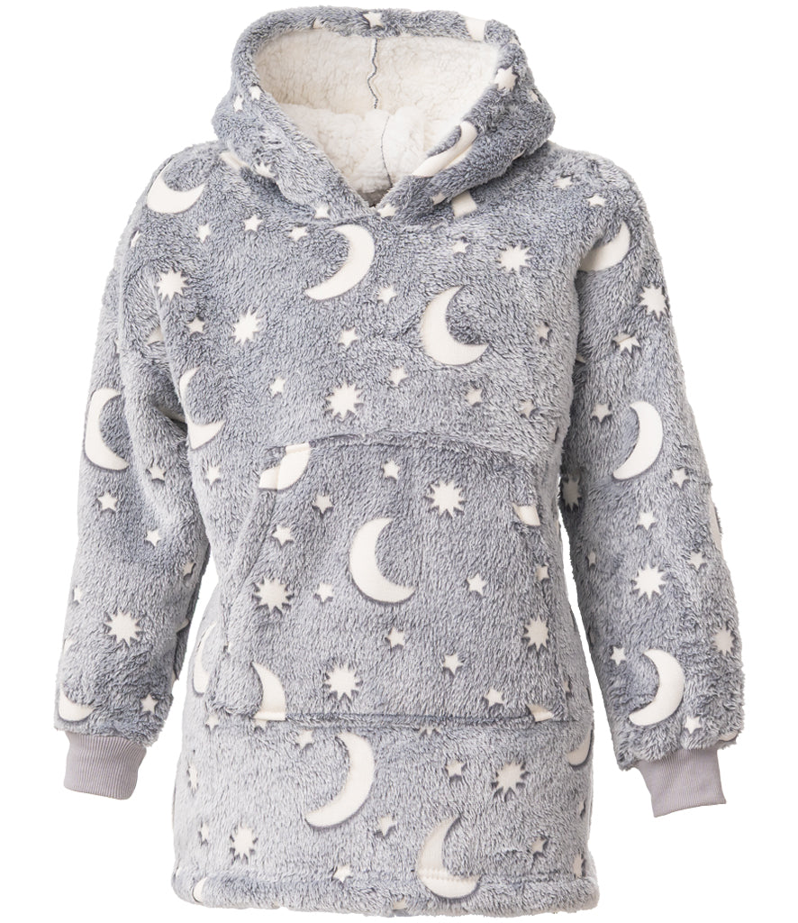 Oversized Children's Hooded Blanket