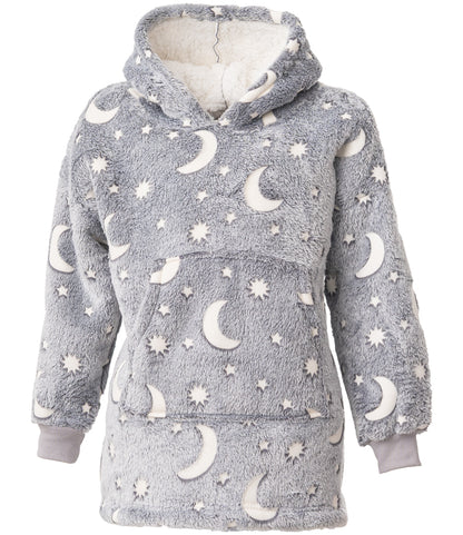 Oversized Children's Hooded Blanket