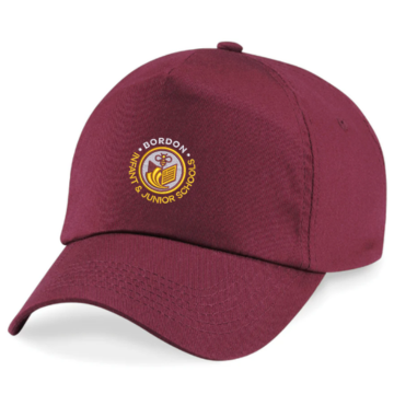 Bordon Children's Baseball Cap - Centre Front Print