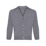 School Grey Classic Knitted Cardigan
