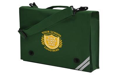 Bottle Green Despatch Bag - Bag Decoration