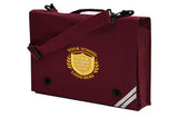 Burgundy Despatch Bag - Bag Decoration
