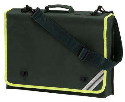Bottle Green Hi-Vis Despatch Bag - Bag Decoration