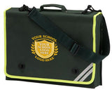 Bottle Green Hi-Vis Despatch Bag - Bag Decoration
