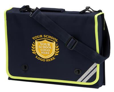 Navy Hi-Vis Despatch Bag - Bag Decoration