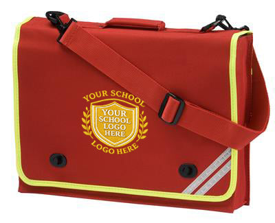 Red Hi-Vis Despatch Bag - Bag Decoration