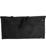 Black Money Pocket Apron - Apron Print - Apron bottom right corner
