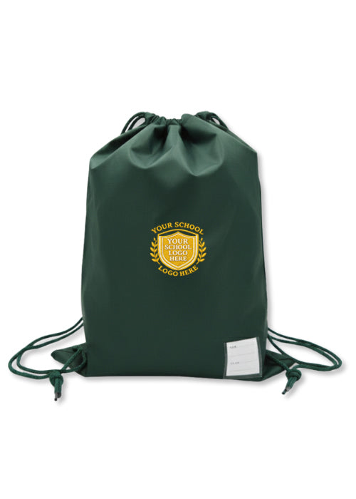 Bottle Green PE Bag - Bag Decoration
