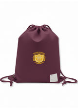 Burgundy PE Bag - Bag Decoration
