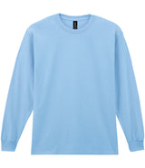Light Blue Cotton Long Sleeve T-Shirt - Left Chest Embroidered (Staffwear)
