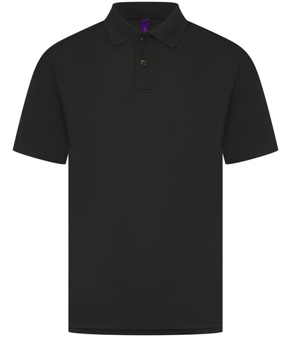 Moisture-Wicking Piqué Polo Shirt