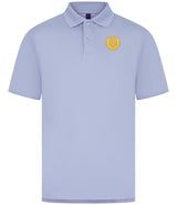 Lavender Moisture-Wicking Piqué Polo Shirt - Left Chest Embroidered (Staffwear)
