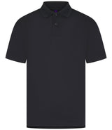 Navy Moisture-Wicking Piqué Polo Shirt - Left Chest Embroidered (Staffwear)
