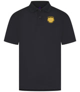 Navy Moisture-Wicking Piqué Polo Shirt - Left Chest Embroidered (Staffwear)
