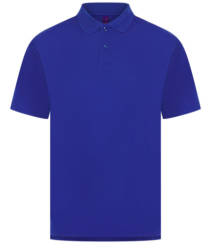 Moisture-Wicking Piqué Polo Shirt