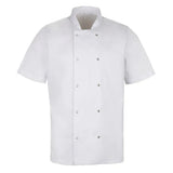 White Short Sleeve Chef's Jacket (Staffwear)
