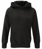 Black Cotton Rich Hoodie - Left Chest Embroidered
