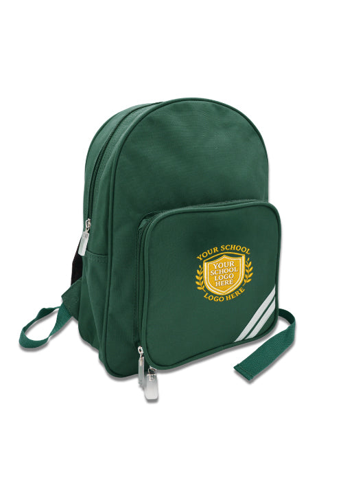 Bottle Green Primary Infant Backpack - Bag Decoration