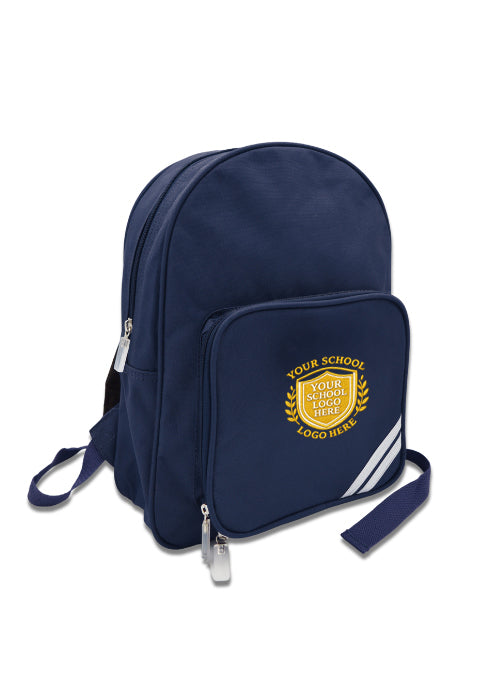 Navy Primary Infant Backpack - Bag Decoration