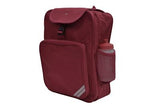 Burgundy Primary Junior Backpack - Bag Decoration
