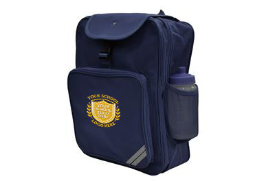 Navy Primary Junior Backpack - Bag Decoration