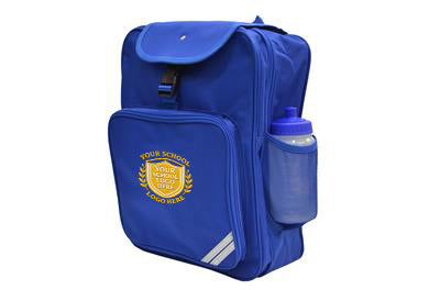 Royal Blue Primary Junior Backpack - Bag Decoration