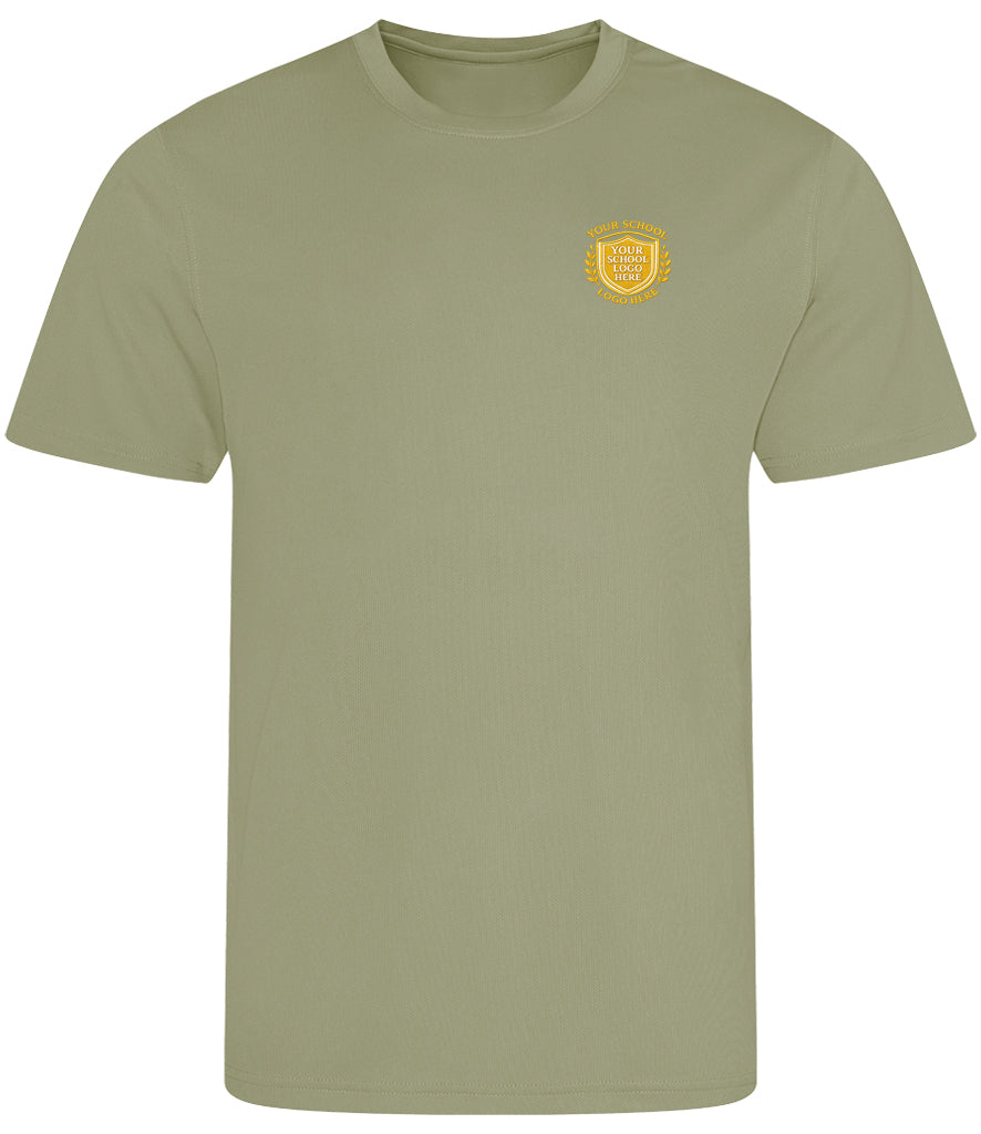 Desert Sand Breathable T-Shirt - Left Chest Embroidered