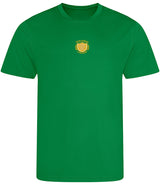 Kelly Green Breathable T-Shirt - Centre Chest Print
