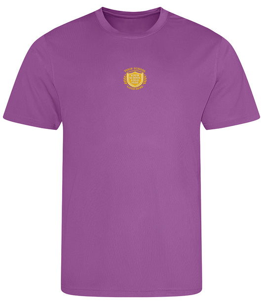 Magenta Magic Breathable T-Shirt - Centre Chest Print