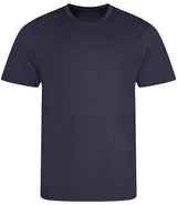Oxford Navy Breathable T-Shirt - Left Chest Embroidered

