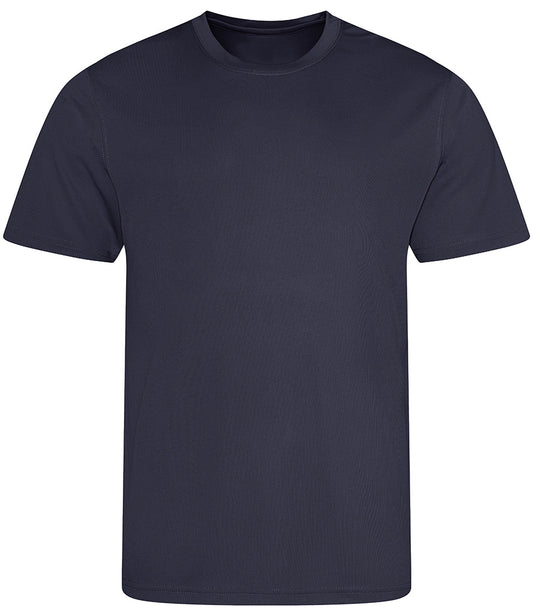 Oxford Navy Breathable T-Shirt - Left Chest Embroidered