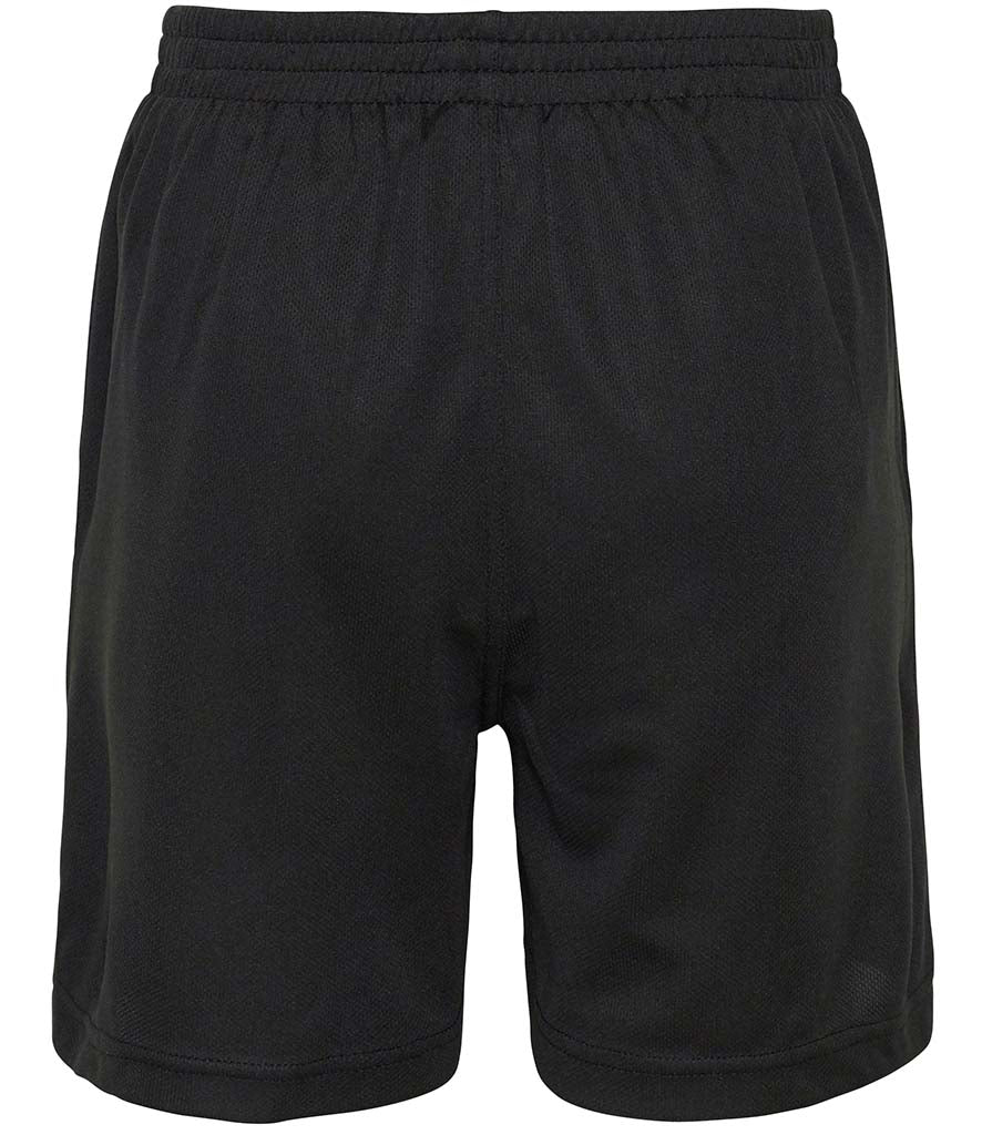 Jet Black Breathable PE Shorts