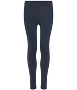 French Navy Girls' Athletic Leggings
