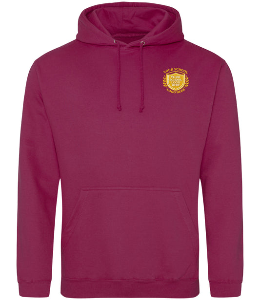 Cranberry Hoodie - Left Chest Embroidered