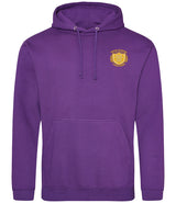 Purple Hoodie - Left Chest Embroidered
