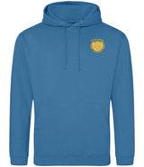 Sapphire Blue Hoodie - Left Chest Embroidered

