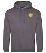 Steel Grey Hoodie - Left Chest Embroidered
