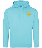 Turquoise Surf Hoodie - Left Chest Embroidered
